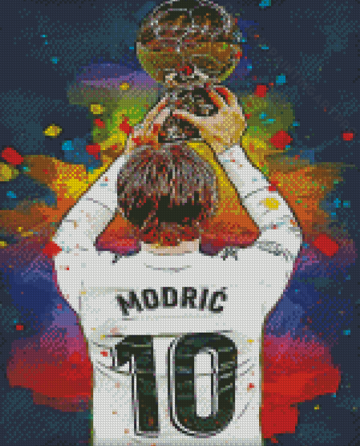 Luka Modric Art Diamond Painting