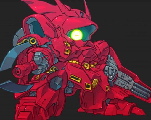 MSN 04 Sazabi Diamond Painting