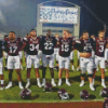 MSU Bulldogs Players Diamond Painting