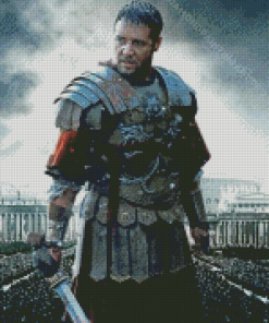 Maximus Gladiator Movie Diamond Painting