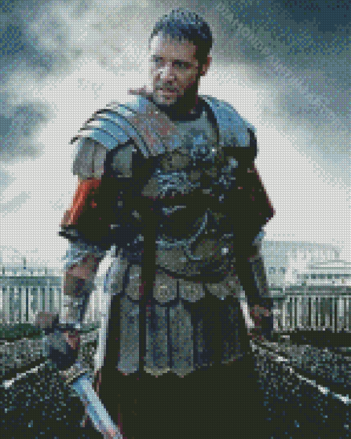 Maximus Gladiator Movie Diamond Painting