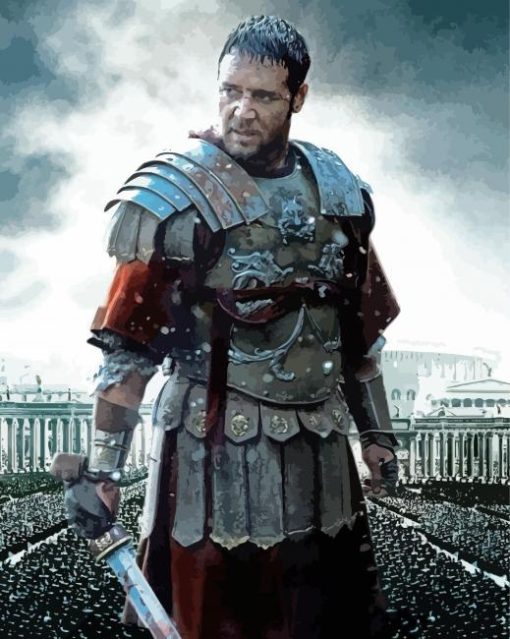 Maximus Gladiator Movie Diamond Painting