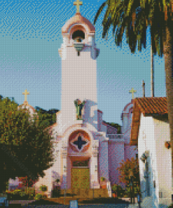 Mission San Rafael Archangel California Diamond Painting