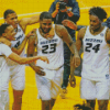 Missouri Tigers Basketballers Diamond Painting