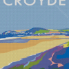 North Devon Croyde Poster Diamond Painting