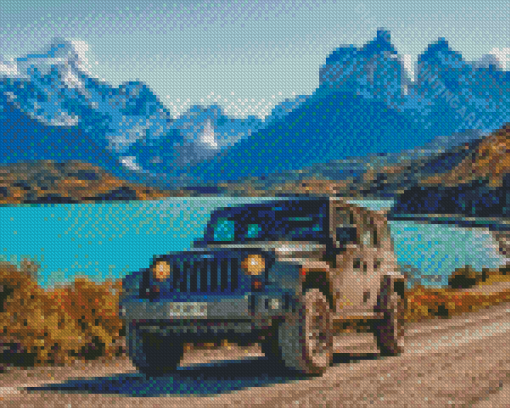 Patagonia Diamond Painting