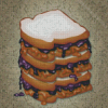 Peanut Butter And Jelly Diamond Painting