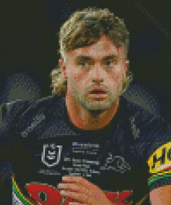 Penrith Panthers Rugby Player Diamond Painting