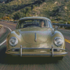 Porsche 356 On The Road Diamond Painting