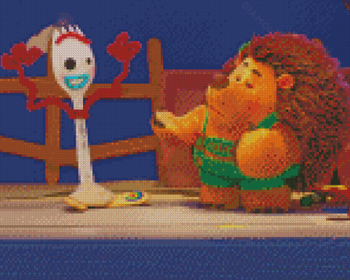 Pricklepants And Forky Diamond Painting