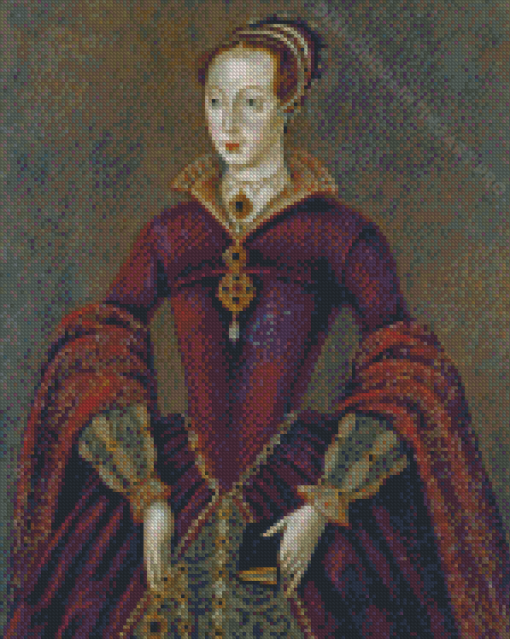 Queen Mary Tudor Diamond Painting