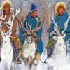 Reindeer People Diamond Painting