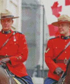 Royal Canadian Mounted Police Diamond Painting