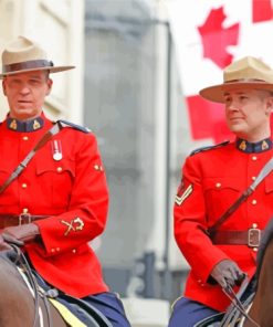 Royal Canadian Mounted Police Diamond Painting