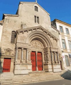 Saint Trophime Arles Cathedral Diamond Painting