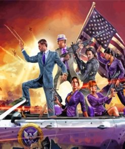 Saints Row Adventure Diamond Painting