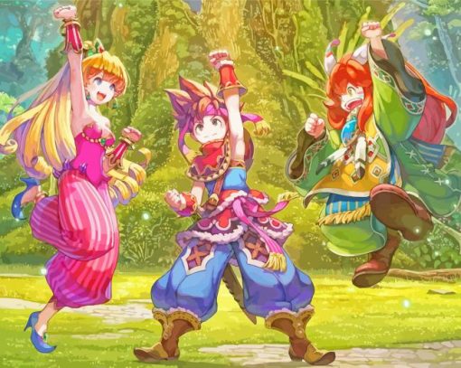 Secret Of Mana Game Diamond Painting