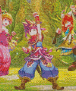 Secret Of Mana Game Diamond Painting