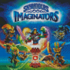 Skylanders Imaginators Video Game Diamond Painting