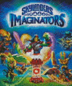 Skylanders Imaginators Video Game Diamond Painting