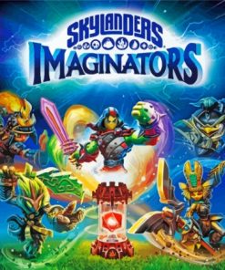 Skylanders Imaginators Video Game Diamond Painting