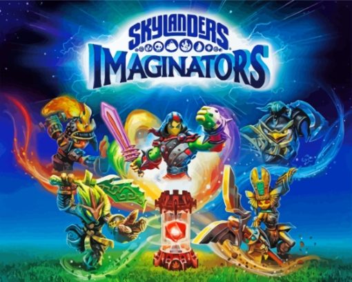 Skylanders Imaginators Video Game Diamond Painting