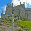 St Michaels Mount Castle In England Diamond Painting