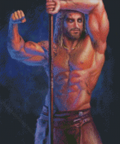 Strong Man Art Diamond Painting