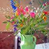 Summer Flowers In Water Jug Diamond Painting