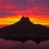 Sunset At Tetakawi Peak San Carlos Diamond Painting