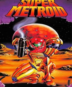 Super Metroid Poster Diamond Painting