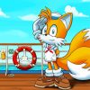 Tails The Hedgehog Anime Diamond Painting