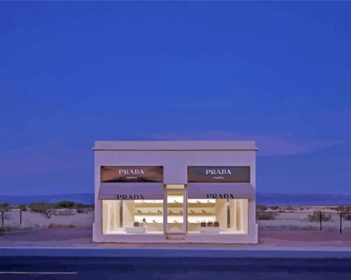 Texas Marfa Prada Diamond Painting