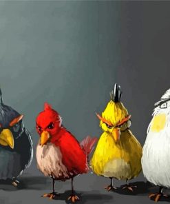 The Angry Birds Diamond Painting