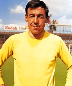 The Goalkeeper Gordon Banks Diamond Painting