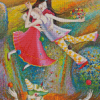 The Love Juggler Diamond Painting