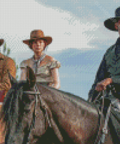 The Magnificent Seven Characters Diamond Painting