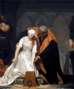 The Execution Of Lady Jane Grey Delaroche Diamond Painting