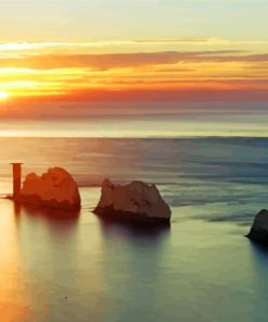 The Needles Seascape Diamond Painting