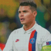 Thiago Silva Football Player Diamond Painting