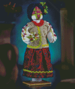 Ukrainian Dolls Diamond Painting