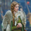 Vikings Queen Aslaug Alyssa Sutherland Diamond Painting