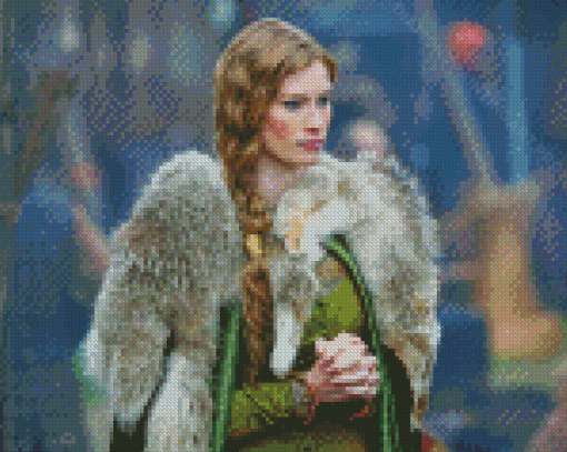 Vikings Queen Aslaug Alyssa Sutherland Diamond Painting