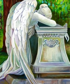 Weeping Angel Diamond Painting