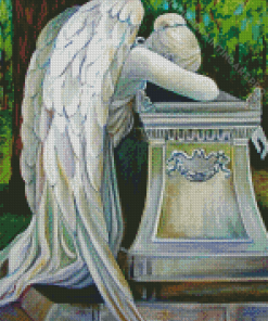 Weeping Angel Diamond Painting