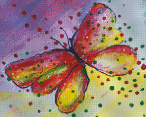 Whimsical Butterfly Art Diamond Painting