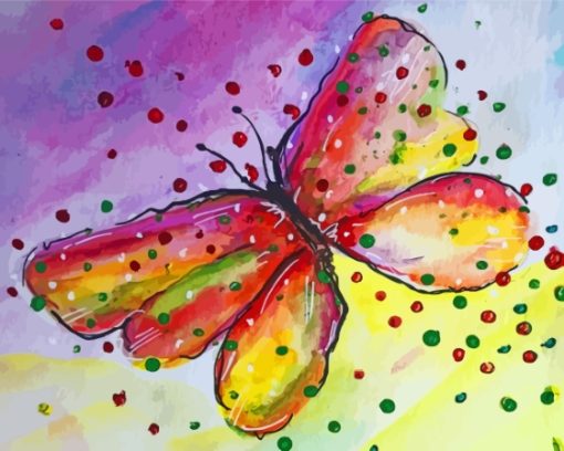 Whimsical Butterfly Art Diamond Painting