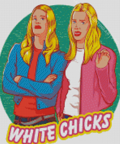 White Chicks Diamond Painting