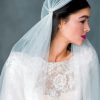 Woman With Lace Wedding Veil Diamond Painting