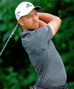 Xander Schauffele Golfer Diamond Painting